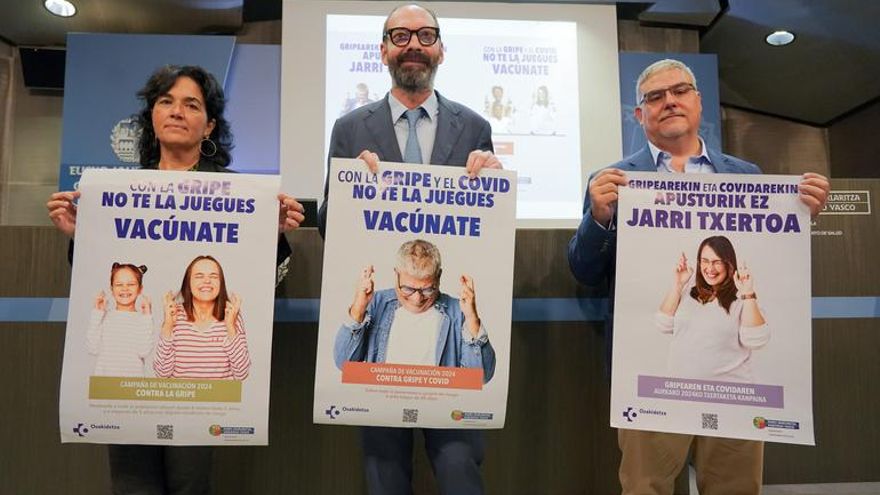 Euskadi inicia la campaña de vacunación contra la gripe de 2024: cómo pedir cita y calendario