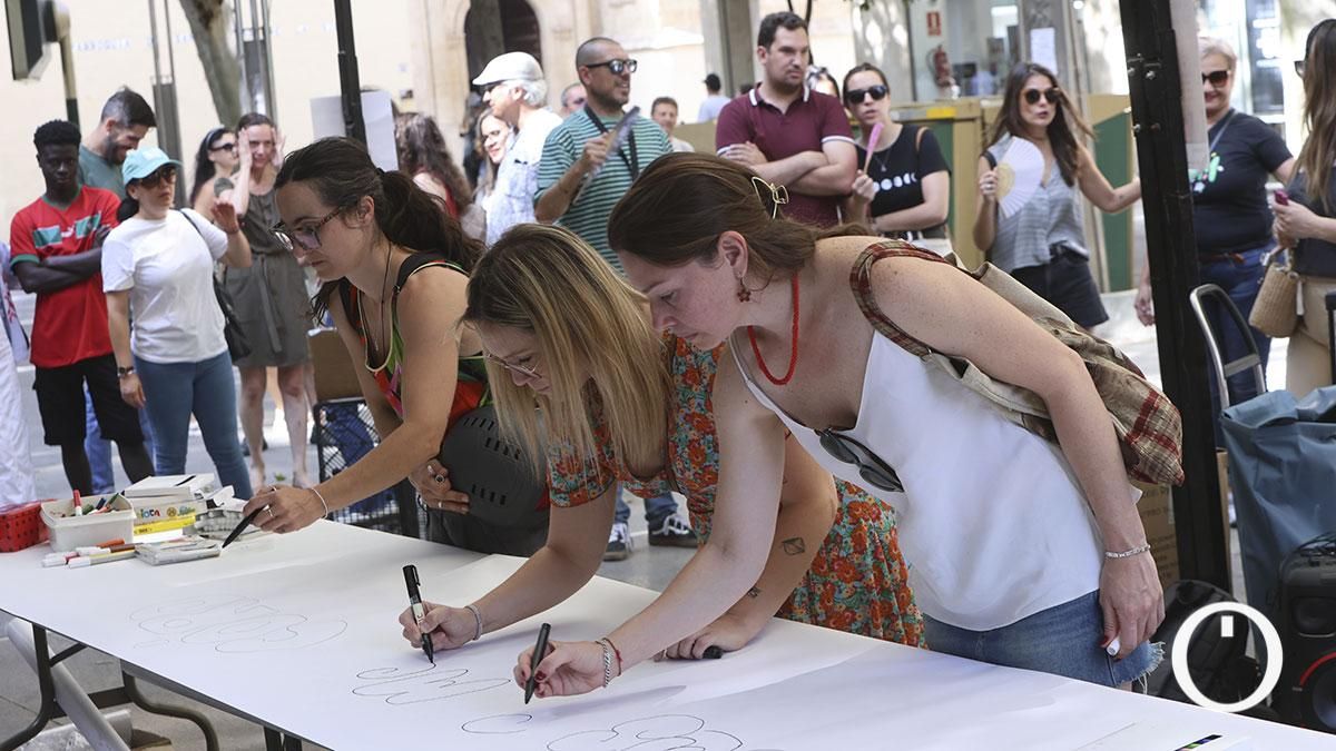 Celebración del Día del Refugiado en el Bulevar de Gran Capitán