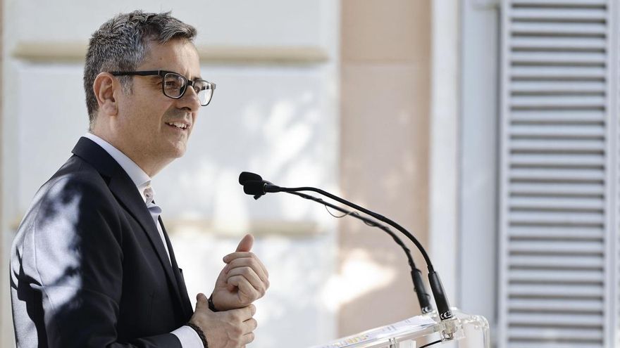 Imagen de archivo del ministro de Presidencia, Justicia y Relaciones con las Cortes, Félix Bolaños. EFE/ Sergio Pérez