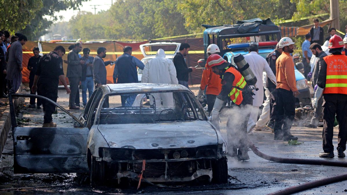 Al menos 12 muertos en un atentado suicida en la capital de Pakistán