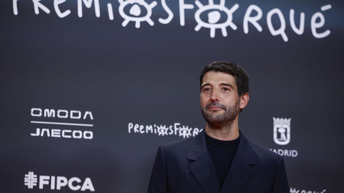 El director Gerard Oms en los Premios Forqué
