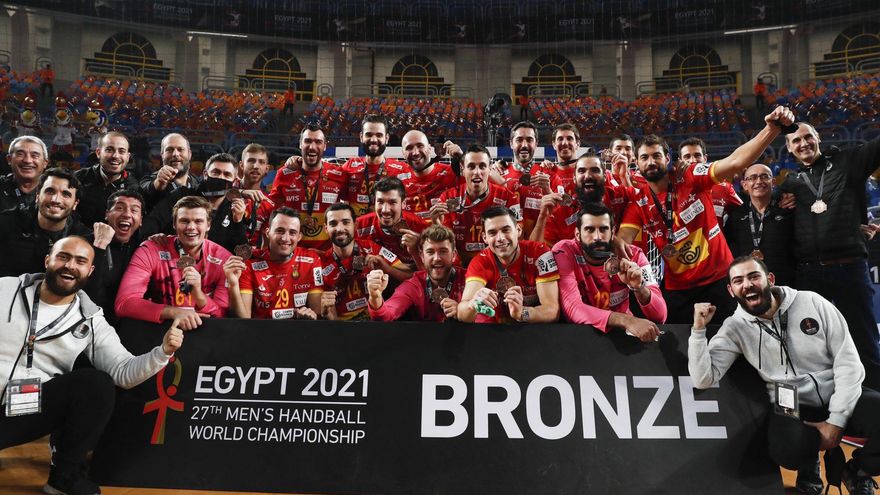 Daniel Sarmiento, bronce con España