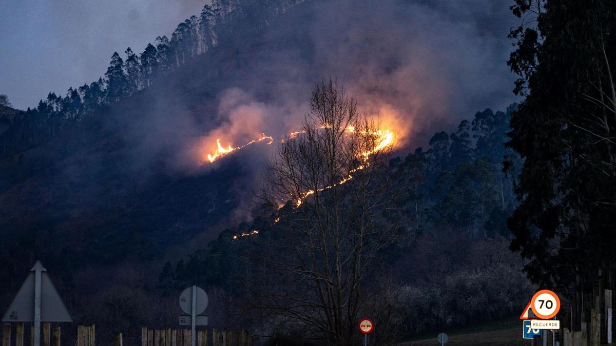 Cantabria registra 18 incendios forestales activos