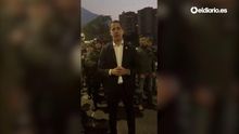 Disturbios en Caracas tras el llamamiento de Guaidó a un golpe de Estado en Venezuela