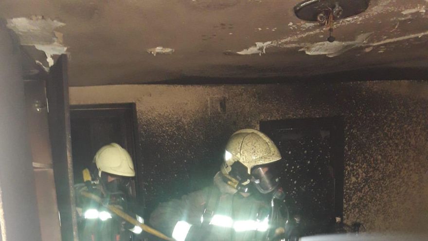 Incendio en una vivienda de Laredo