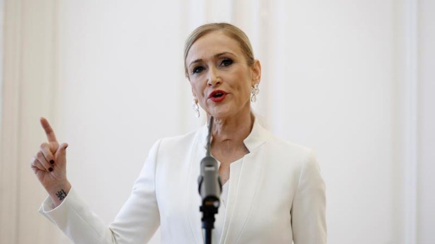 La expresidenta madrileña Cristina Cifuentes.