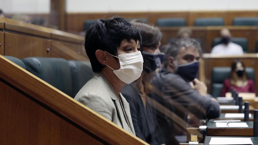 Maddalen Iriarte, al frente de la bancada de EH Bildu