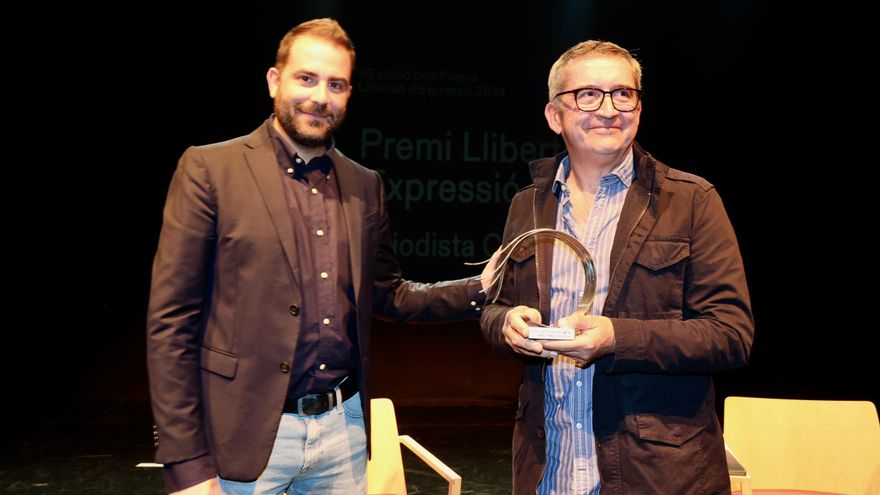 El 'Premi Llibertat d'Expressió' reconoce el "periodismo comprometido con la verdad" que ejerce Carlos Sosa