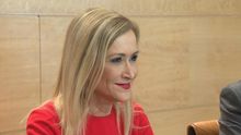 La expresidenta de la Comunidad de Madrid, Cristina Cifuentes, en una imagen de archivo