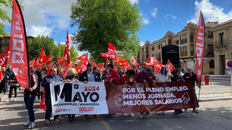 Más salario, menos jornada y pleno empleo: Castilla-La Mancha vuelve a alzar la voz en el Primero de Mayo