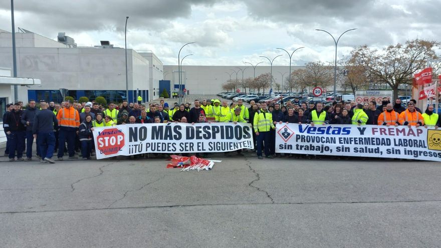 Rebelión en Vestas Daimiel ante el alto índice de enfermedad laboral: “No queremos llegar tarde a salvar nuestras vidas”
