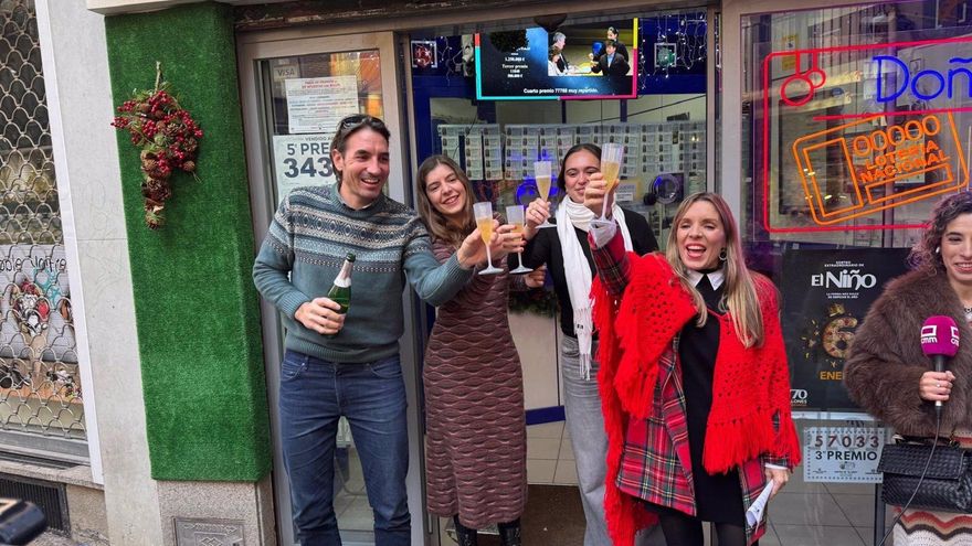 El 'Gordo' esquiva Castilla-La Mancha pero la Lotería de Navidad deja casi 5 millones en premios y un pellizco en Letur