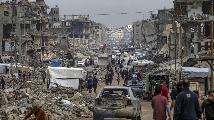 El plan de EEUU para Gaza: una zona reconstruida bajo vigilancia de Israel y otros países y otra mitad en ruinas