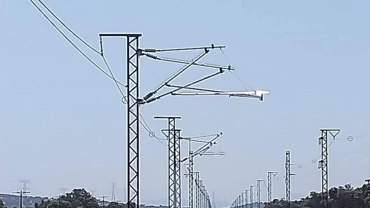 Electrificación de alta velocidad entre Cáceres y Mérida