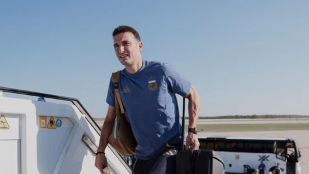 La Selección argentina volvió al país.