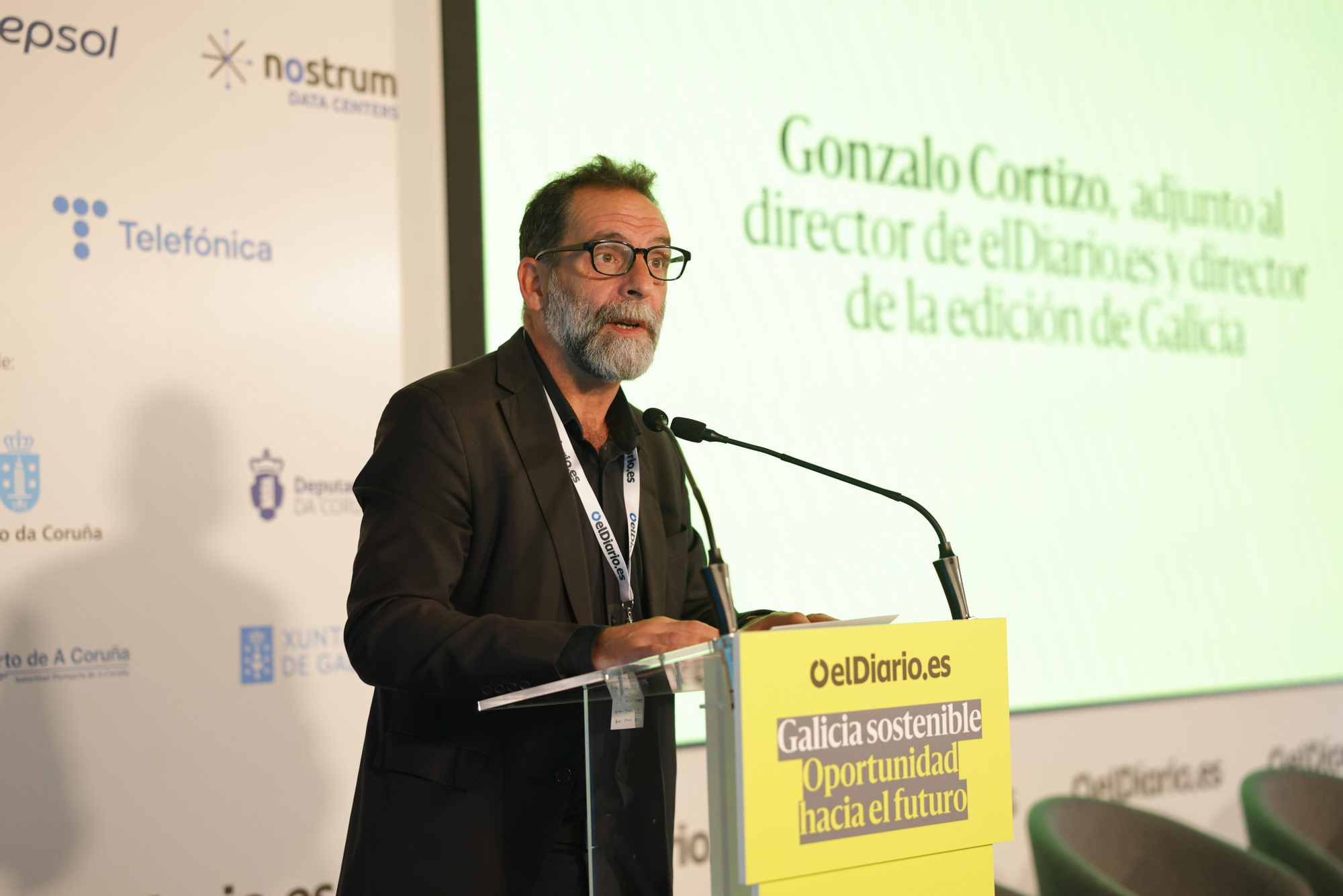 Gonzalo Cortizo, adjunto al director de elDiario.es y director de la edición de Galicia
