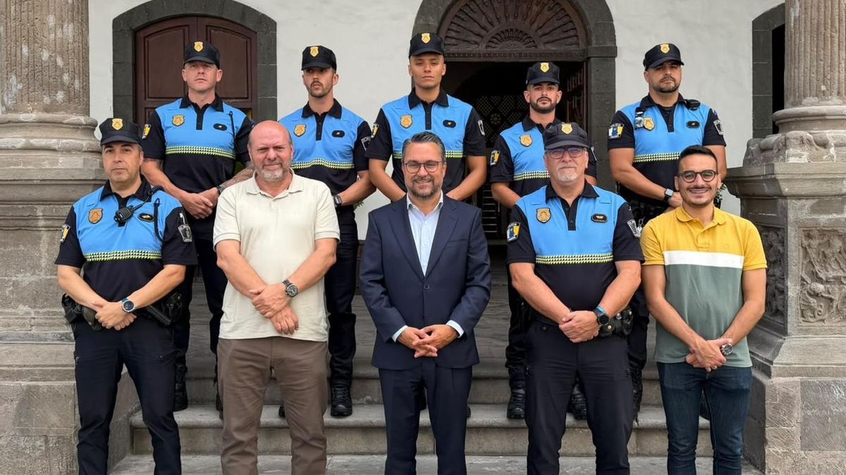 Santa Cruz de La Palma incorpora tres nuevos agentes a la Policía Local para reforzar la seguridad y la atención a la ciudadanía