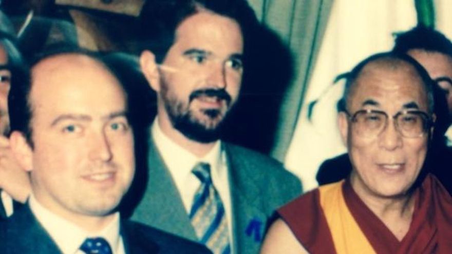 Con el Dalai Lama en Vitoria