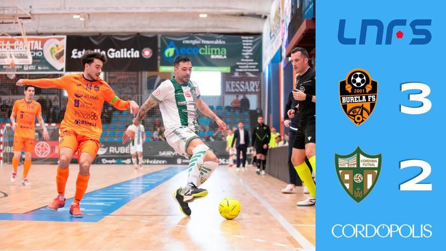 El Córdoba Patrimonio se deshace en el tramo final y cae frente al Burela FS