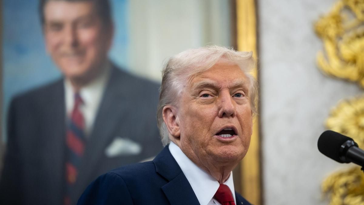 El presidente de Estados Unidos, Donald Trump