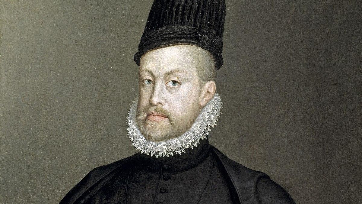 Fue uno de los primeros ejemplares de reloj nocturno elaborado en Europa y salvó las noches de Felipe II