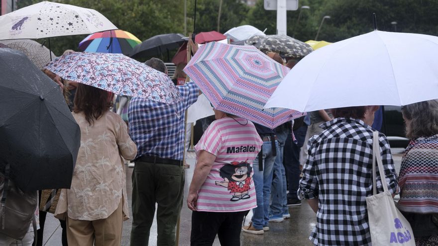 AEMET pone en alerta por lluvias, tormentas y granizo a nueve comunidades