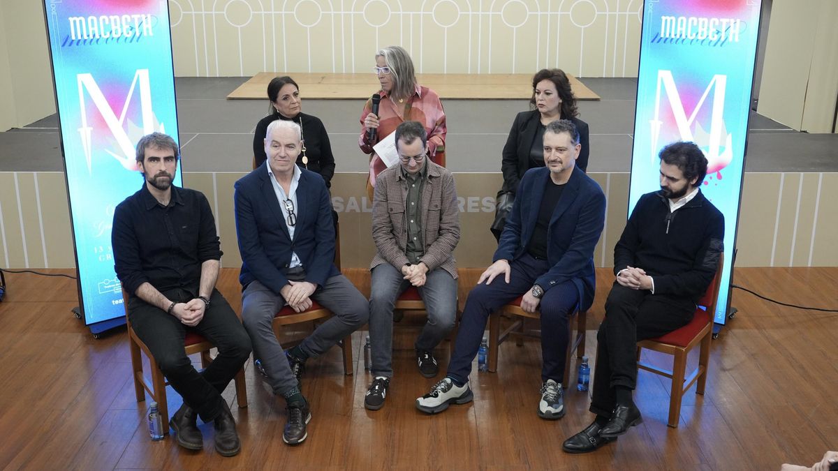 Presentación de la obra "Macbeth"