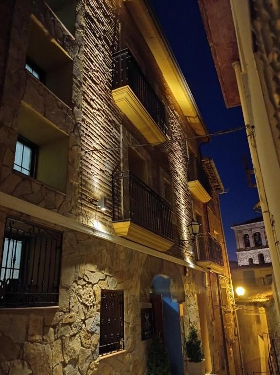 Fachada del Hotel Cervaria, en pleno casco antiguo de Cervera