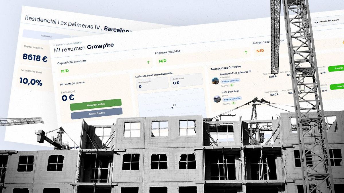 La plataforma Housers, rebautizada como Crowpire, permite invertir en promociones inmobiliarias a partir de 300 euros.