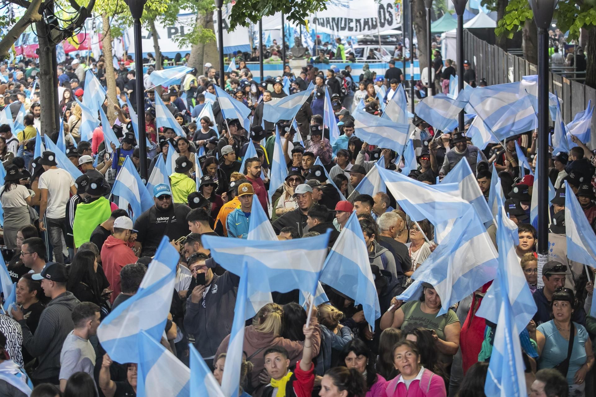 La militancia de Fuerza Patria