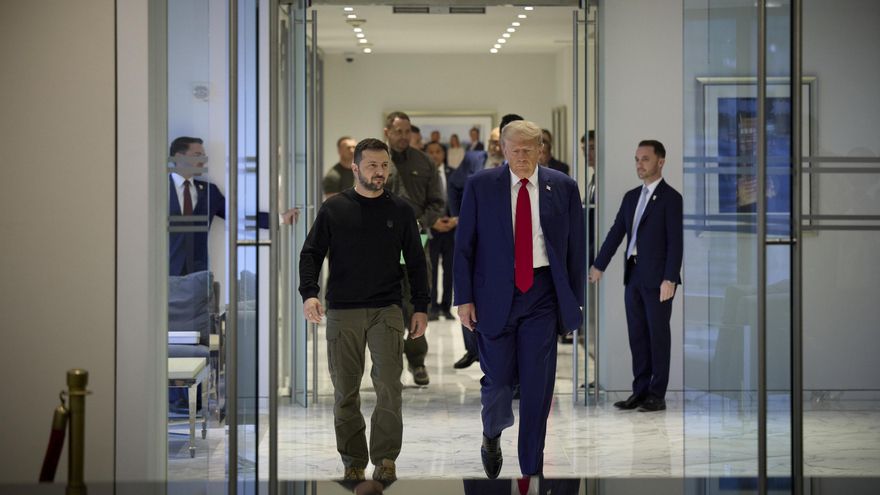 Trump, ante Zelenski: “Tengo muy buena relación con Putin, si gano lo resolveremos rápido”