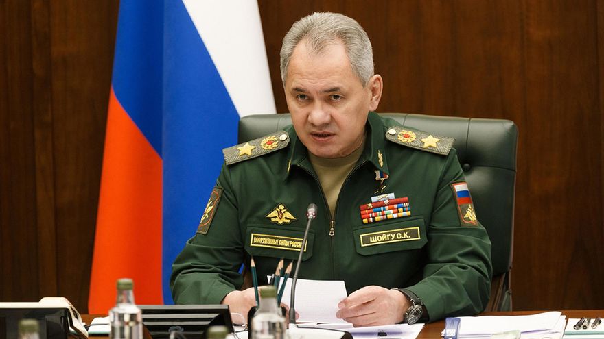 Imagen de archivo del ministro ruso de Exteriores, Sergei Shoigu. EFE/EPA/RUSSIAN DEFENCE MINISTRY PRESS SERVICE / HANDOUT