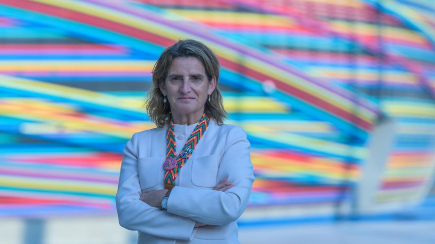 Teresa Ribera: "No podemos volver de la COP sin un mensaje claro sobre la salida de los combustibles fósiles"