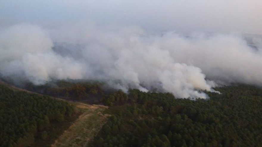 Los trabajadores de incendios forestales de Castilla y León exigen activar al completo el operativo de prevención de fuegos