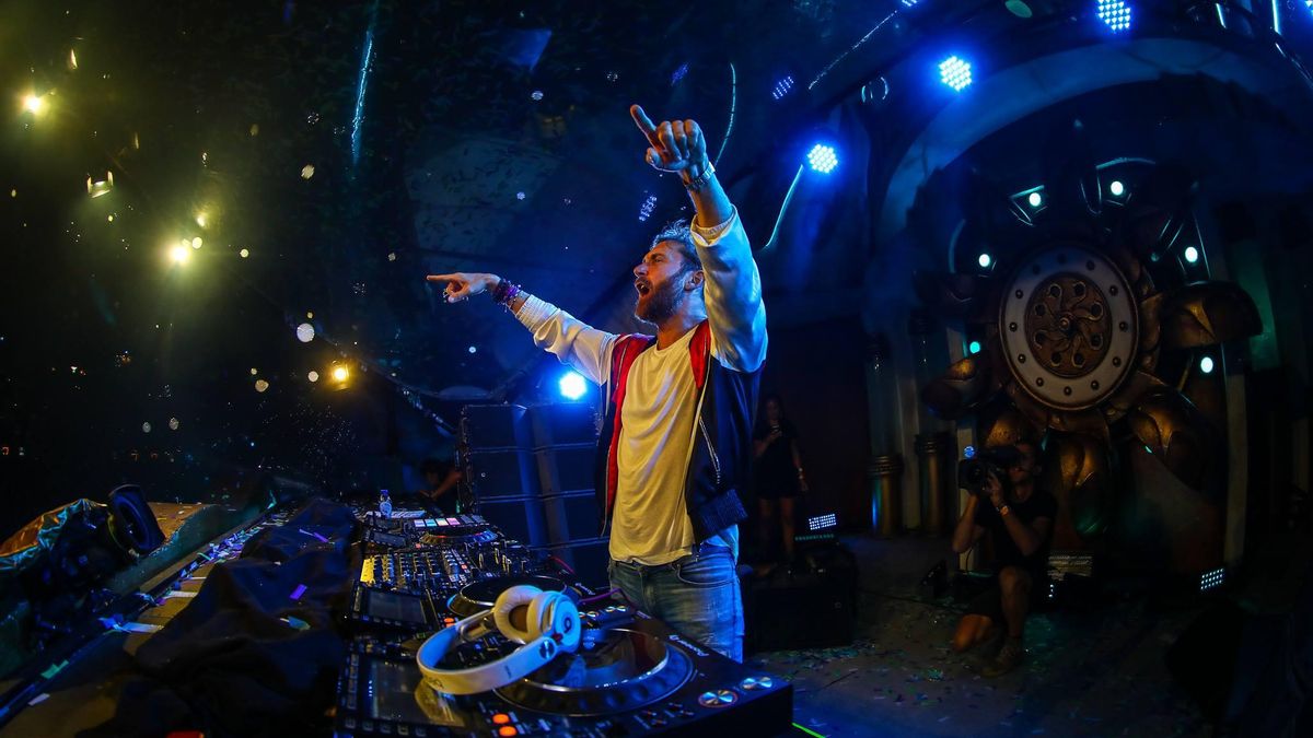 David Guetta durante su actuación el domingo en Tomorrowland. | D.G.