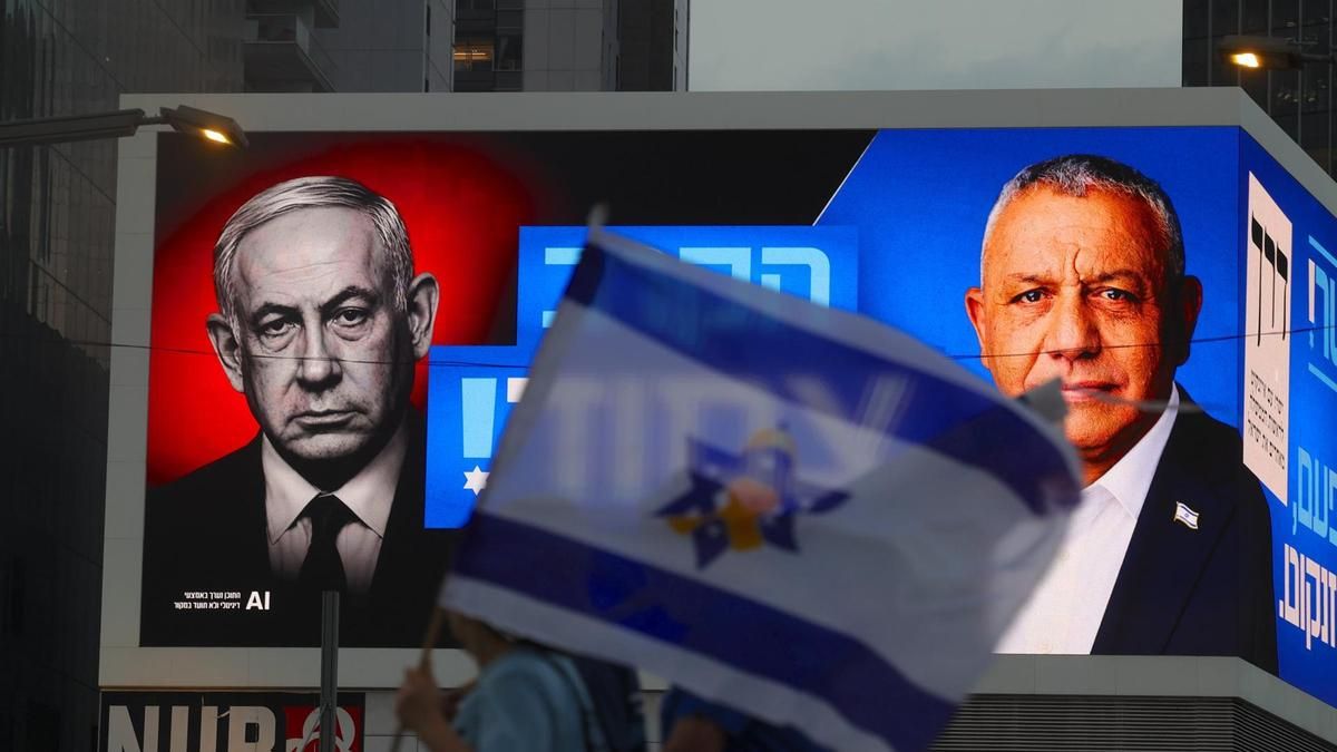 Israel acude a las urnas con un Netanyahu amenazado tras casi dos décadas de dominio político