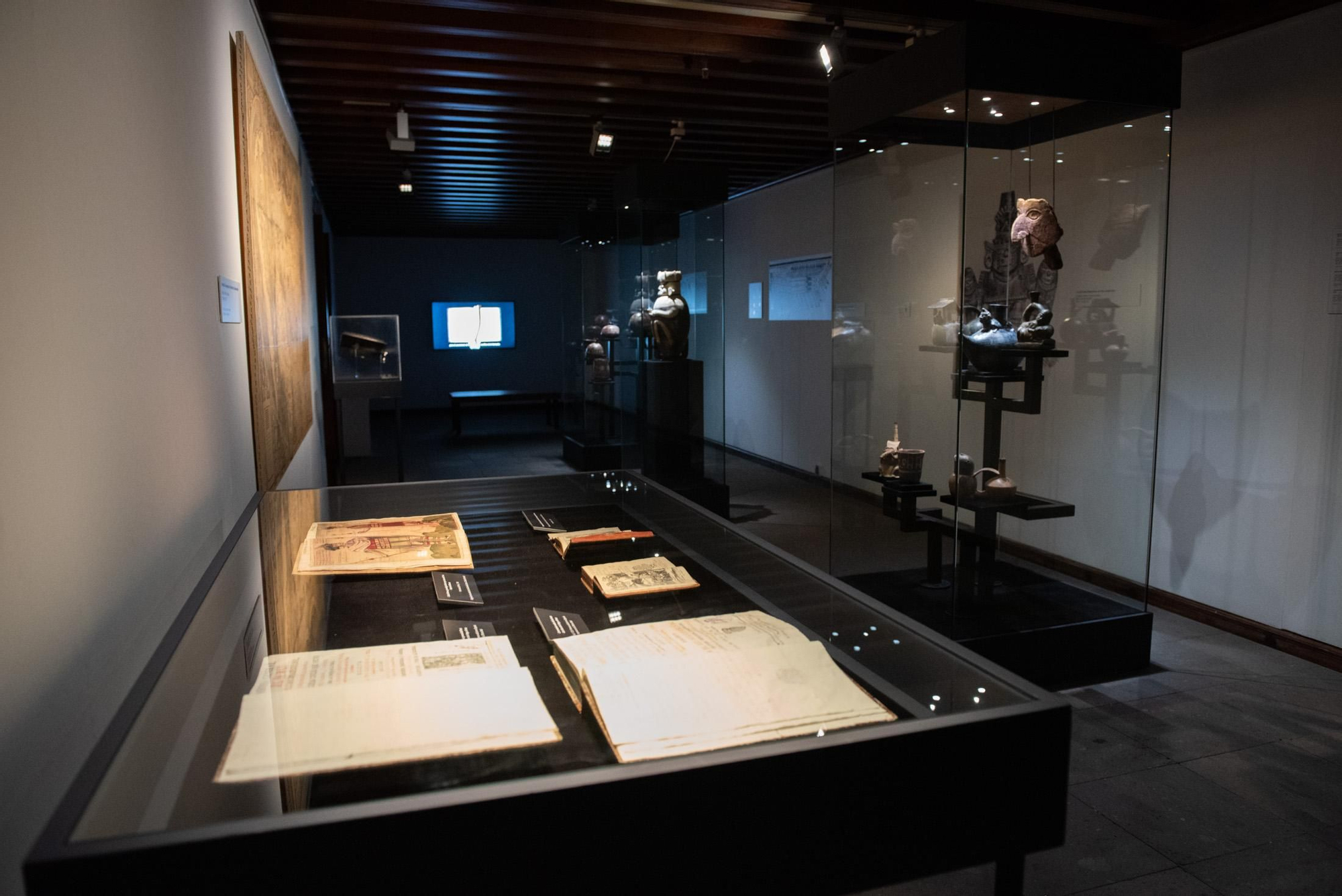 Exposición 'Los imperios perdidos: Perú milenario' en el Espacio Cultural  de CajaCanarias de Santa Cruz de La Palma. Foto: Fundación CajaCanarias/Carlos Aciego