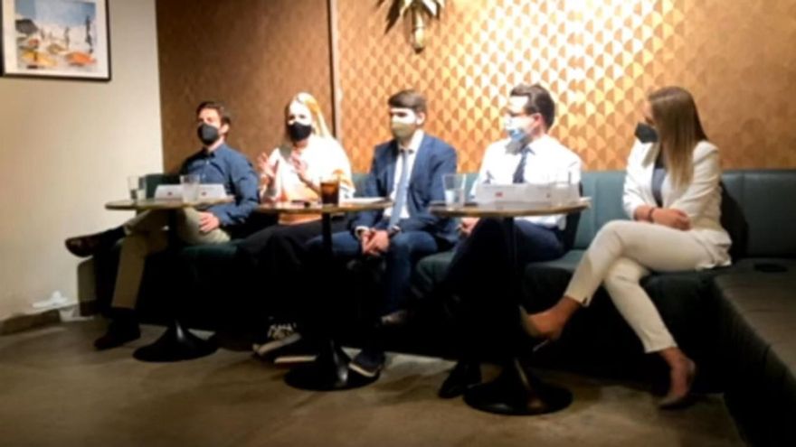 Imagen de la mesa redonda '¿Comunismo o Libertad'?