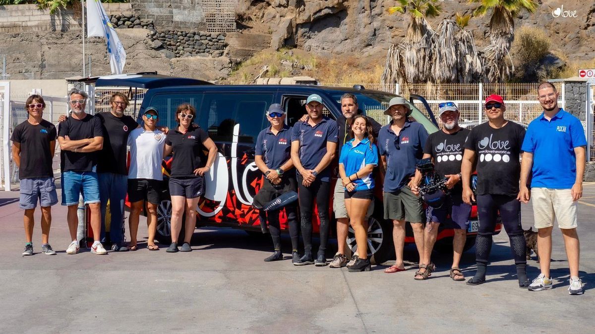 Miembros de la expedición del proyecto Delta.