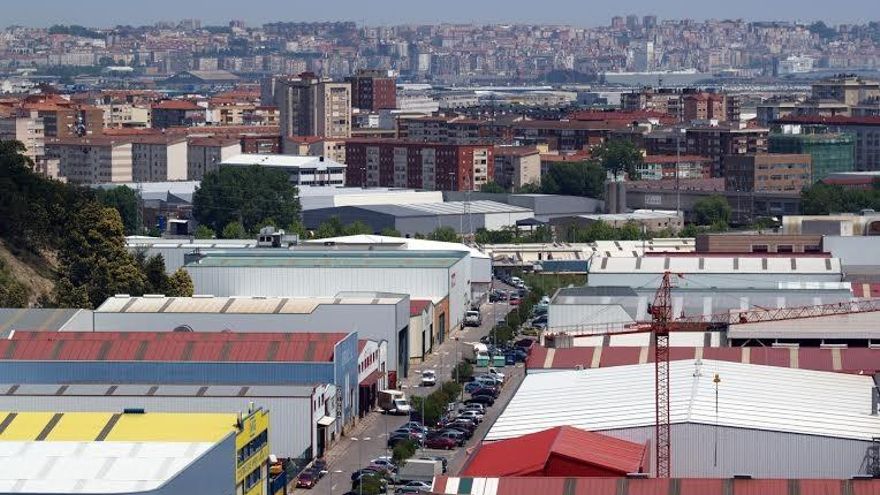 Polígono industrial.