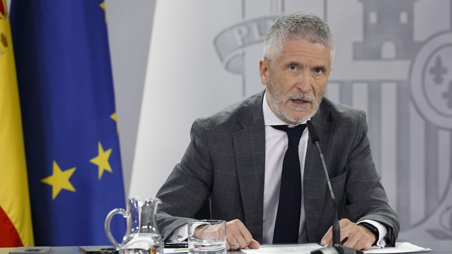 Imagen de archivo del ministro del Interior, Fernando Grande-Marlaska. EFE/ Chema Moya