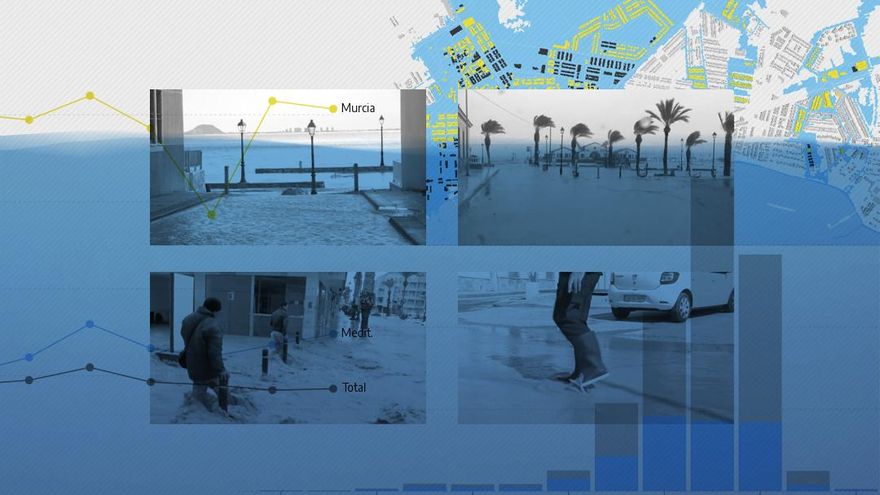 El otro exceso de la burbuja inmobiliaria: más de 200.000 viviendas en zonas inundables en el Mediterráneo