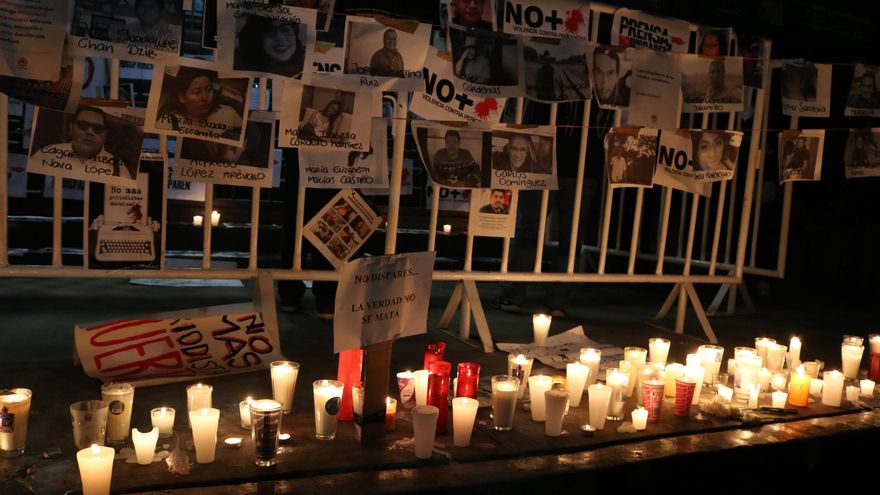 Protestas en México tras el asesinato de tres periodistas en 15 días: "La espiral de violencia no se detiene"