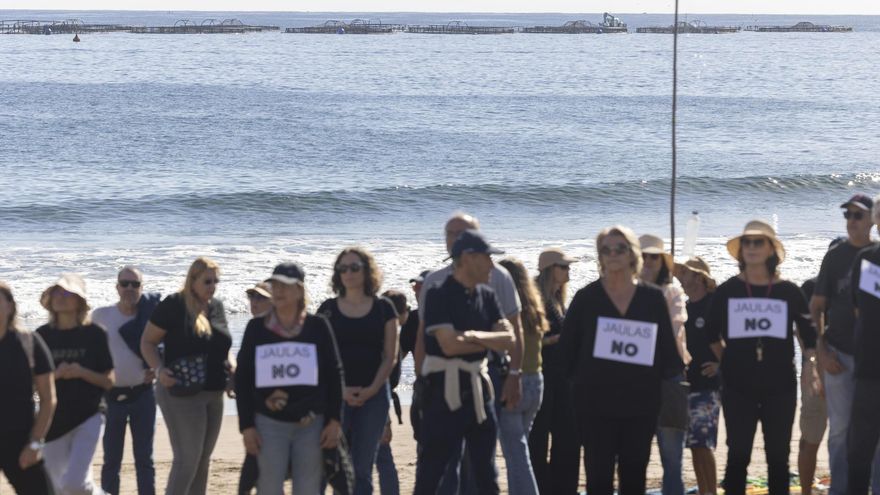 El órgano ambiental de Canarias pidió una segunda evaluación de las jaulas marinas de Telde que nunca se realizó