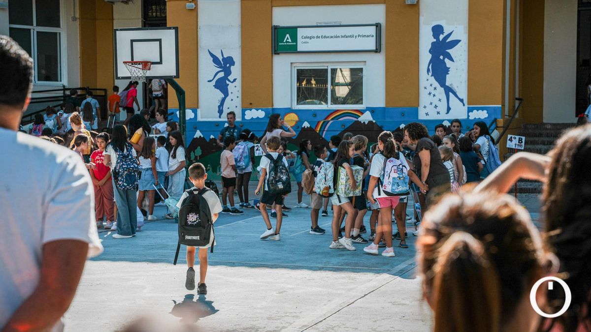 La vuelta al cole en el colegio Colón