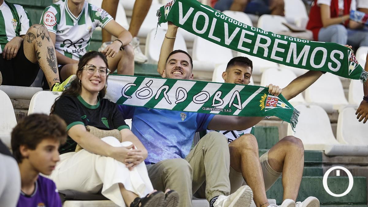 Grada Blanquiverde del Córdoba CF - Málaga CF
