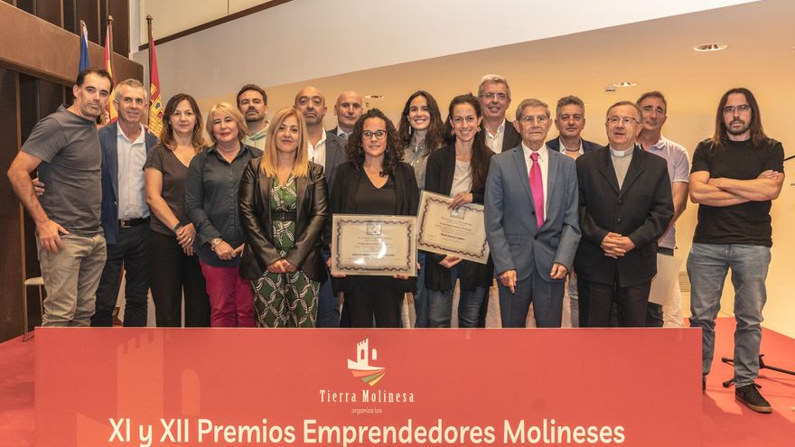 Molina de Aragón premia a sus emprendedores locales por ser "un ejemplo a seguir para toda la sociedad"