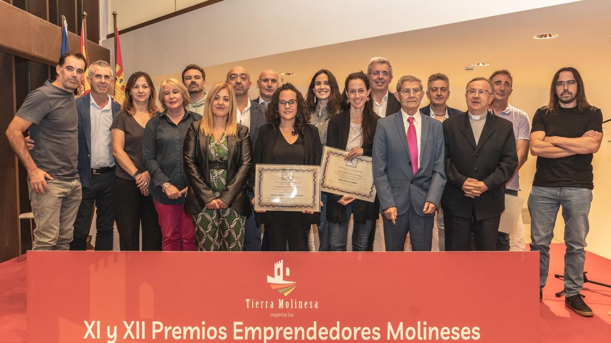Molina de Aragón premia a sus emprendedores locales por ser "un ejemplo a seguir para toda la sociedad"