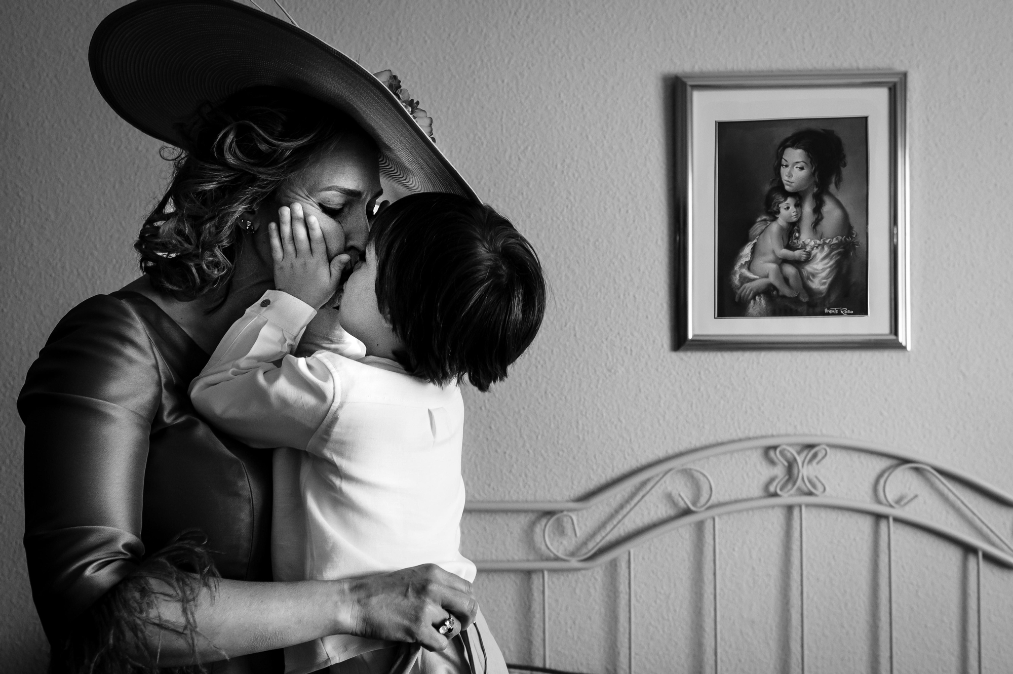 Una de las fotografías de boda de David Copado