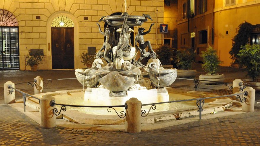 La Fuente de Las Tortugas, una de las más queridas por los romanos.